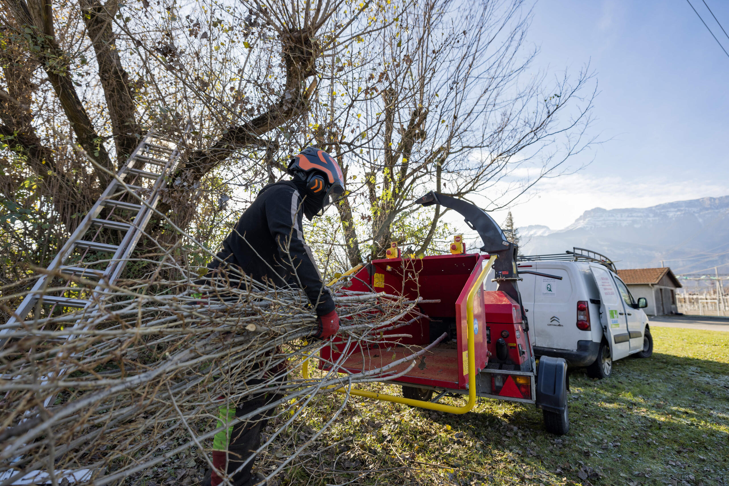 Broyage des Branches